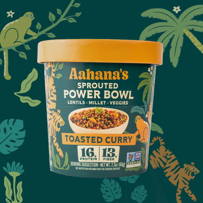 Toasted Curry – Sprouted Power Bowl (6 Pack)