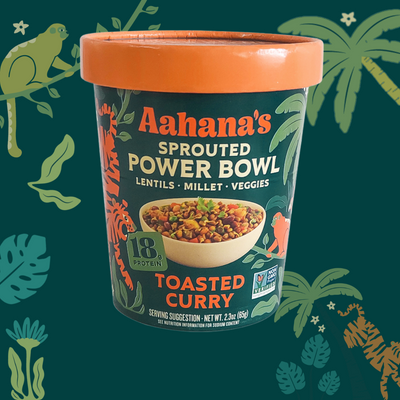 Toasted Curry – Sprouted Power Bowl (6 Pack)
