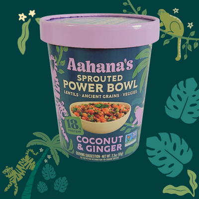 Coconut & Ginger – Sprouted Power Bowl (6 Pack)