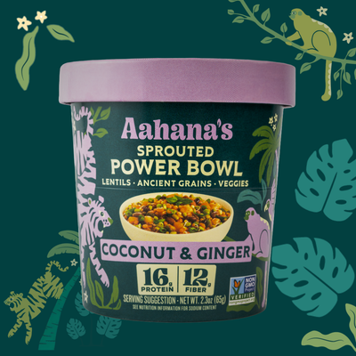 Coconut & Ginger – Sprouted Power Bowl (6 Pack)