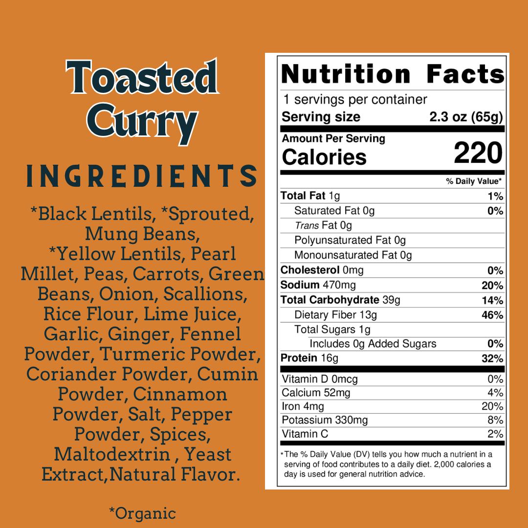 Toasted Curry - Sprouted Power Bowl