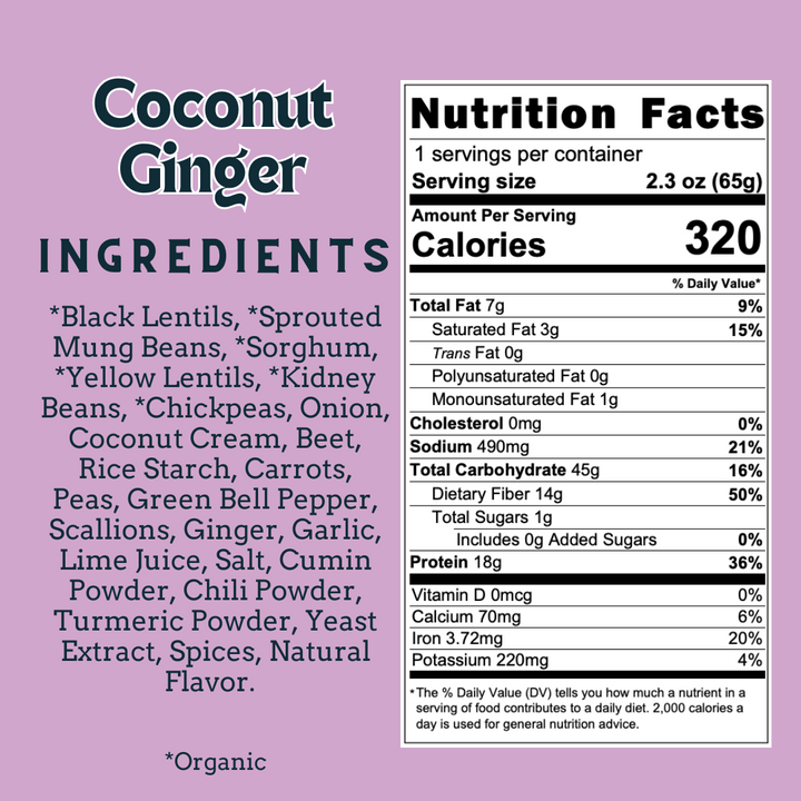 Coconut & Ginger - Sprouted Power Bowl