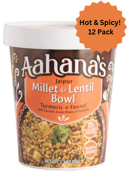 Hot & Spicy Jaipur Millet & Lentil Bowl (12 Pack)