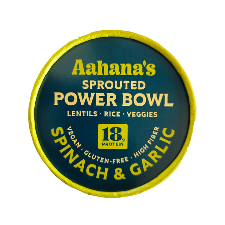 Spinach & Garlic -  Sprouted Power Bowl