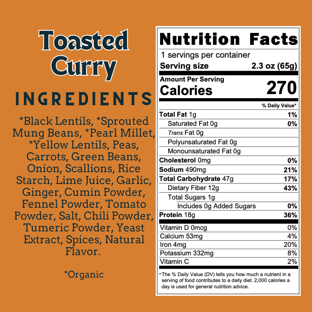 Toasted Curry - Sprouted Power Bowl
